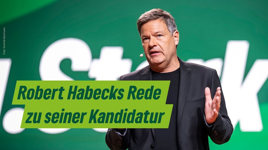 Robert Habecks Rede zu seiner Kandidatur für den Bundestagswahlkampf 2025 | #BDK50