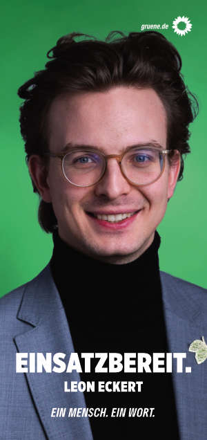 Wahlflyer - Leon Eckert - Einsatzbereit