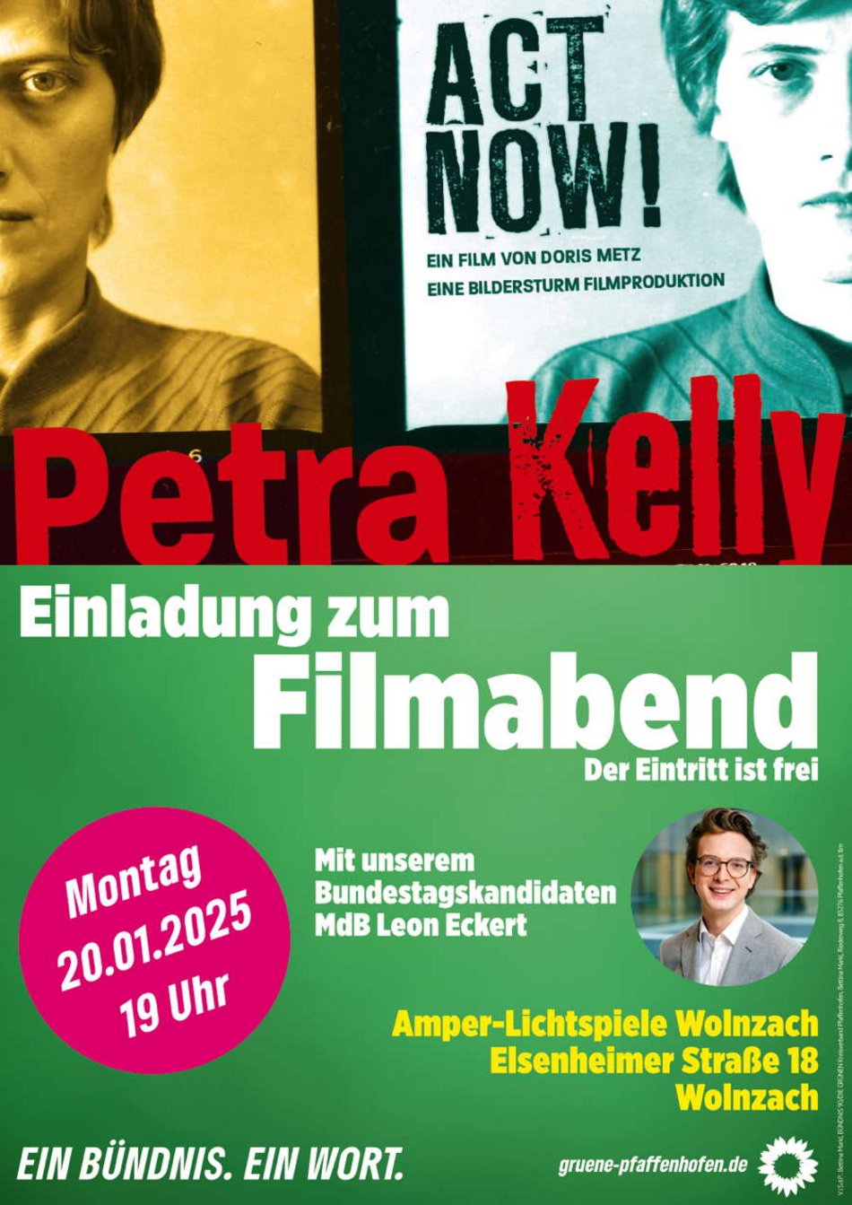 Petra Kelly - Act Now!