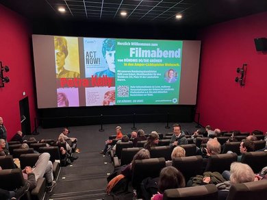 Petra Kelly Filmabend in Wolnzach Petra Kelly Filmabend in Wolnzach