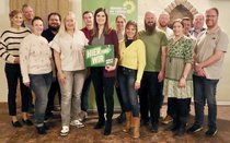 Listenkandidaten der Grünen Geisenfeld für die Kommunalwahl 2026 mit Landratskandidatin Bettina Markl