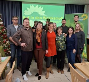 Grüne Liste und Bürgermeister-Kandidatin für die Kommunalwahl 2026