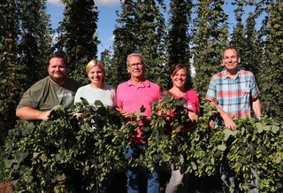 Sebastian Seitz, MdL Katharina Schulze, Roland Dörfler, Bettina Markl, Richard Zeitler