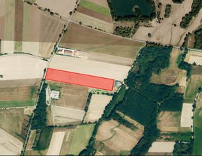 Ungefähre Darstellung der gewünschten Freiflächenphotovoltaik am Wertstoffhof